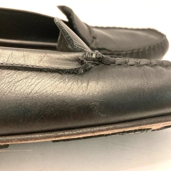 Allen Edmonds SUPER SPORT DRIVER Mens Leather Driving Mocs 9.5 D Black Technogel